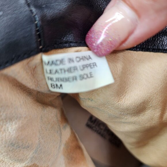 MICHAEL KORS Veronica Black Stiletto Booties Size 8 New - Picture 11 of 11